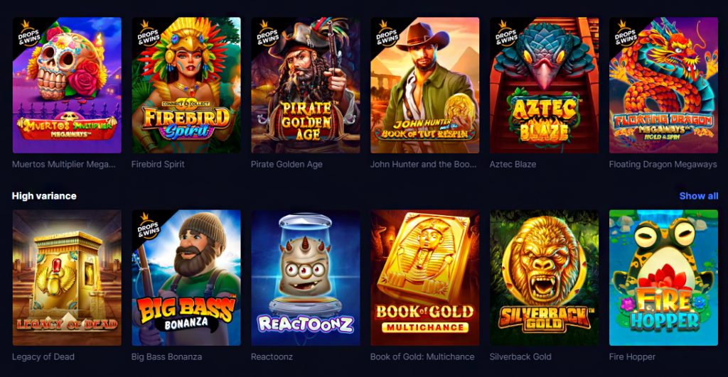 HighRoller kasinospill high-roller casino